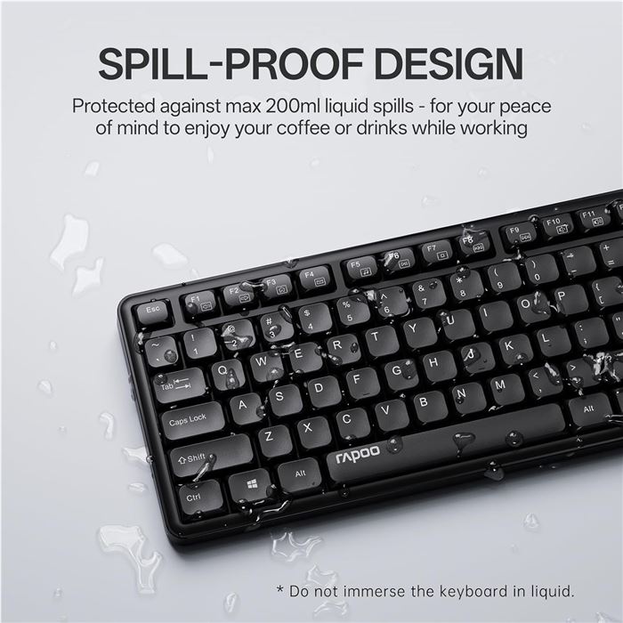 کیبورد و ماوس رپو مدل X2100 - 6
