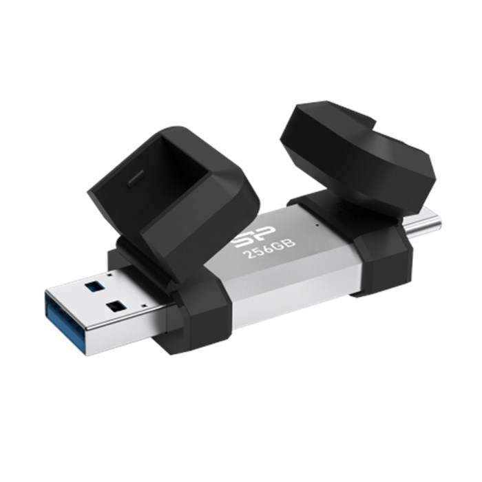 فلش مموری OTG سیلیکون پاور مدل Mobile C51 ظرفیت 256 گیگابایت - 2