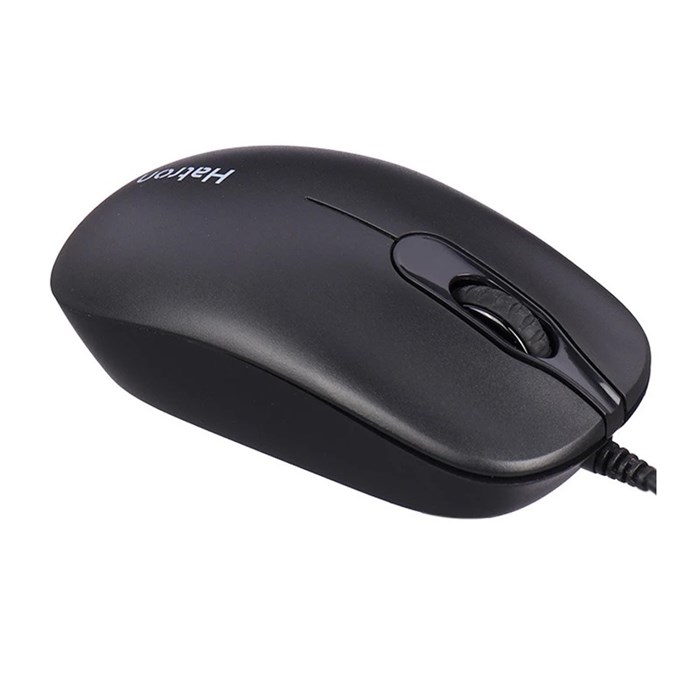 کیبورد و ماوس باسیم هترون مدل HKC215، سوییچ ممبران ، Full-Size - 7