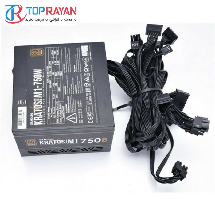منبع تغذیه گیم دیاس مدل KRATOS M1 750B - 4