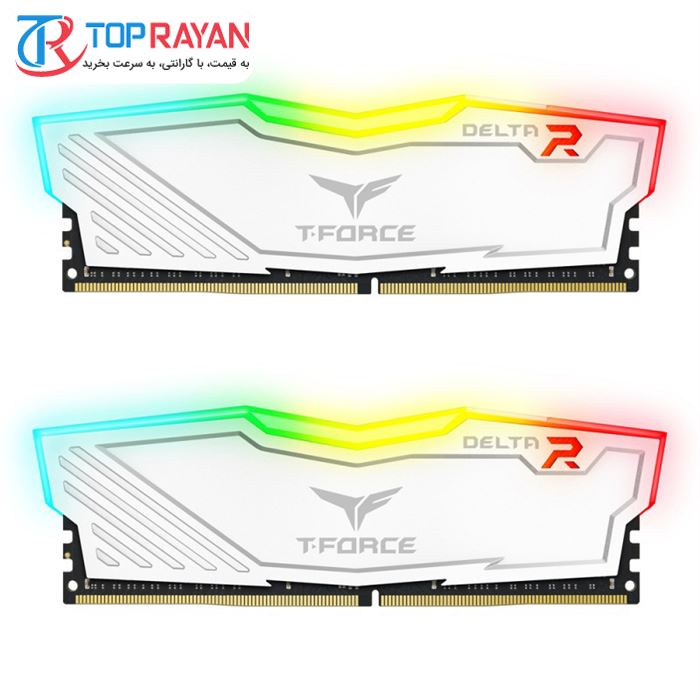 رم دسکتاپ تیم گروپ دو کاناله مدل Delta RGB با فرکانس 3200 مگاهرتز و تایمینگ CL16 با ظرفیت 64 گیگابایت - 2
