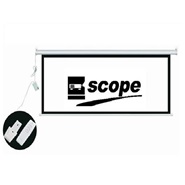 Scope Electrical Video Projector Screen 150*150