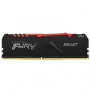 Kingston FURY Beast RGB 32GB DDR4 3200MHz CL16 Single Channel Ram