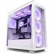 nzxt H7 Elite Matte (2023) White Computer Case