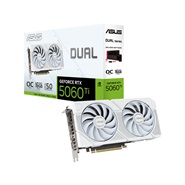 ASUS Dual GeForce RTX 5060 Ti WHITE 16GB GDDR7 Graphics Card