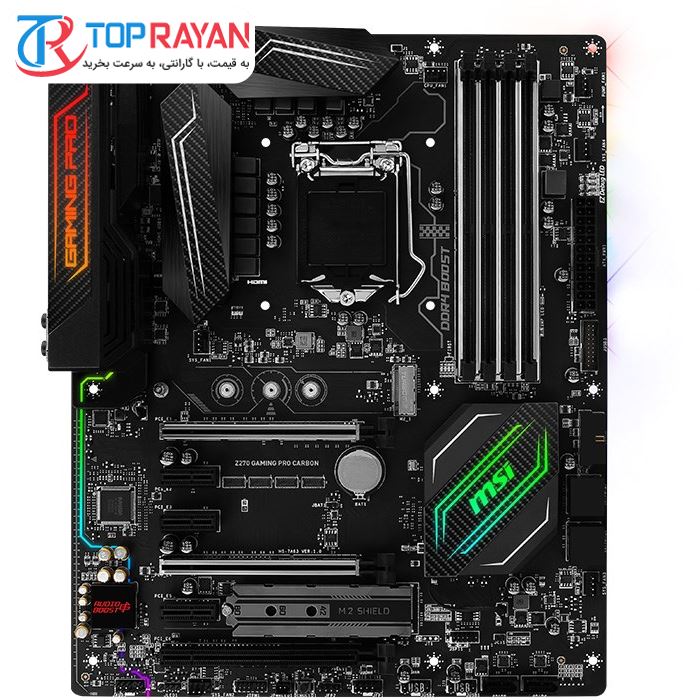 مادربرد ام اس آی مدل Z270 GAMING PRO CARBON - 2