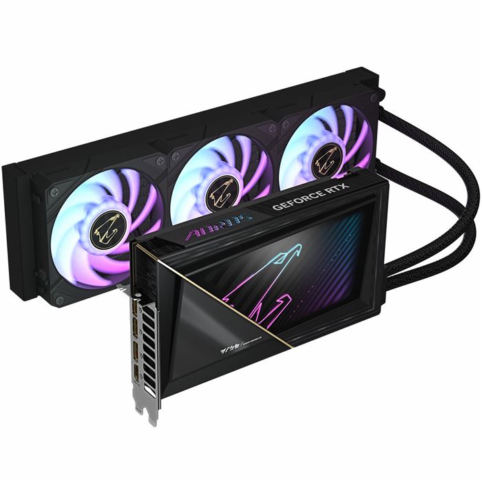 کارت گرافیک گیگابایت AORUS GeForce RTX 5090 XTREME WATERFORCE 32GB - 3