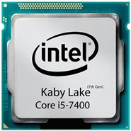 Intel Core-i5 7400 3.0GHz FCLGA 1151 Kaby Lake TRAY CPU