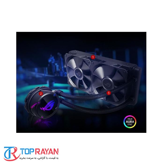 خنک کننده پردازنده ایسوس مدل ROG STRIX LC ۲۴۰ - 5
