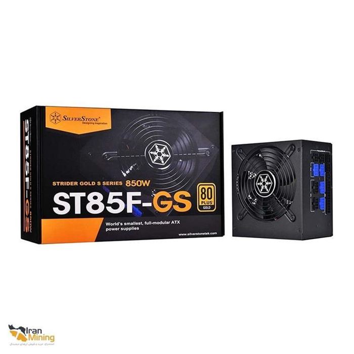 پاور کامپیوتر 850 وات تمام ماژولار سیلور استون مدل SST-ST85F-GS-V2 - 7