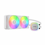 Gamdias AURA GL240 V2 - White RGB Liquid Cooler