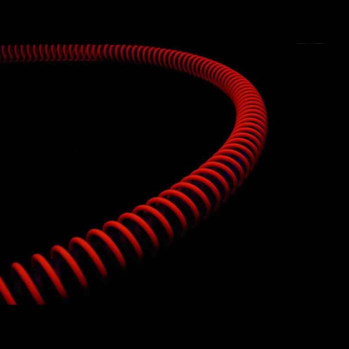فنر خمیده ای کی دبلیو بی مدل PChill Anti-Kink Coil سایز 15.9 میلی متر رنگ یو وی قرمز  - 2
