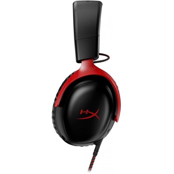 هدست گیمینگ با سیم هایپرایکس HyperX Cloud III Black/Red - 4