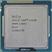 Intel Core-i5 3570K 3.4GHz LGA 1155 Ivy Bridge TRAY CPU
