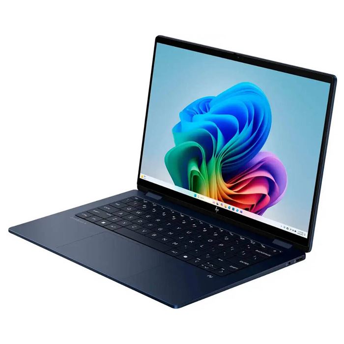 لپ تاپ 14 اینچی اچ‌ پی مدل OmniBook X Flip 14-fm0013dx-Core Ultra 5 226V-16GB LPDDR5X 8533MHz-512GB SSD-Touch-Backlit-W به همراه قلم - 3
