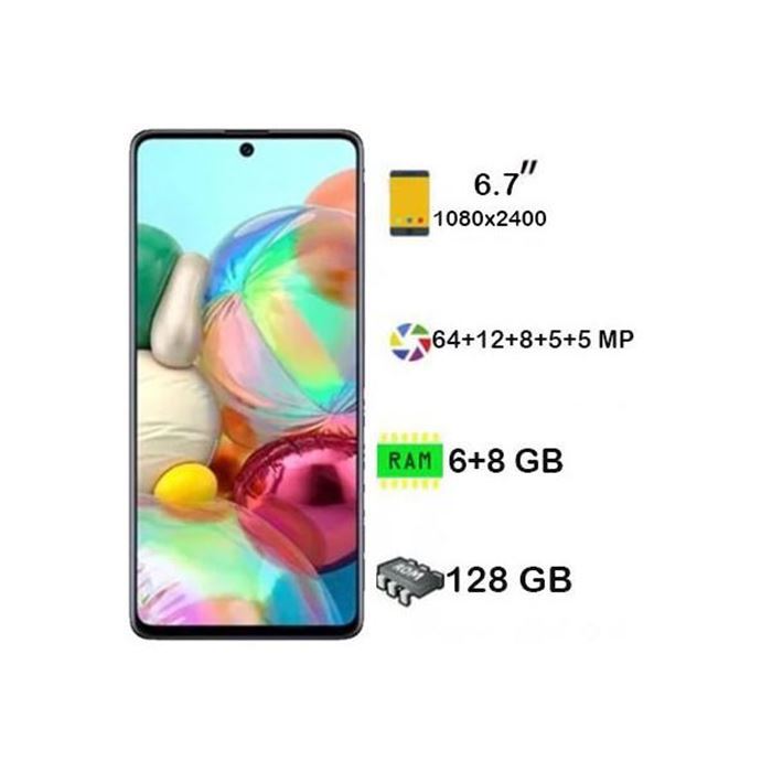 گوشی موبایل سامسونگ مدل Galaxy A72 4G ظرفیت 128 گیگابایت و 6 گیگابایت رم دو سیم کارت - 7