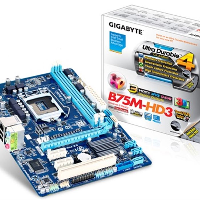 مادربرد گیگابایت مدل GA-B75M-D3V سوکت 1155 - 3