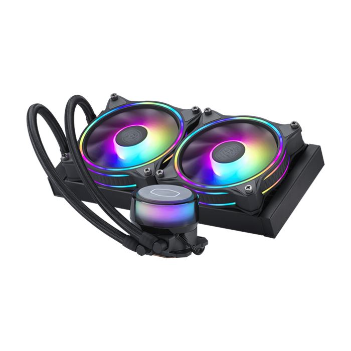 فن خنک کننده پردازنده کولر مستر مدل MASTERLIQUID ML240 ILLUSION - 2