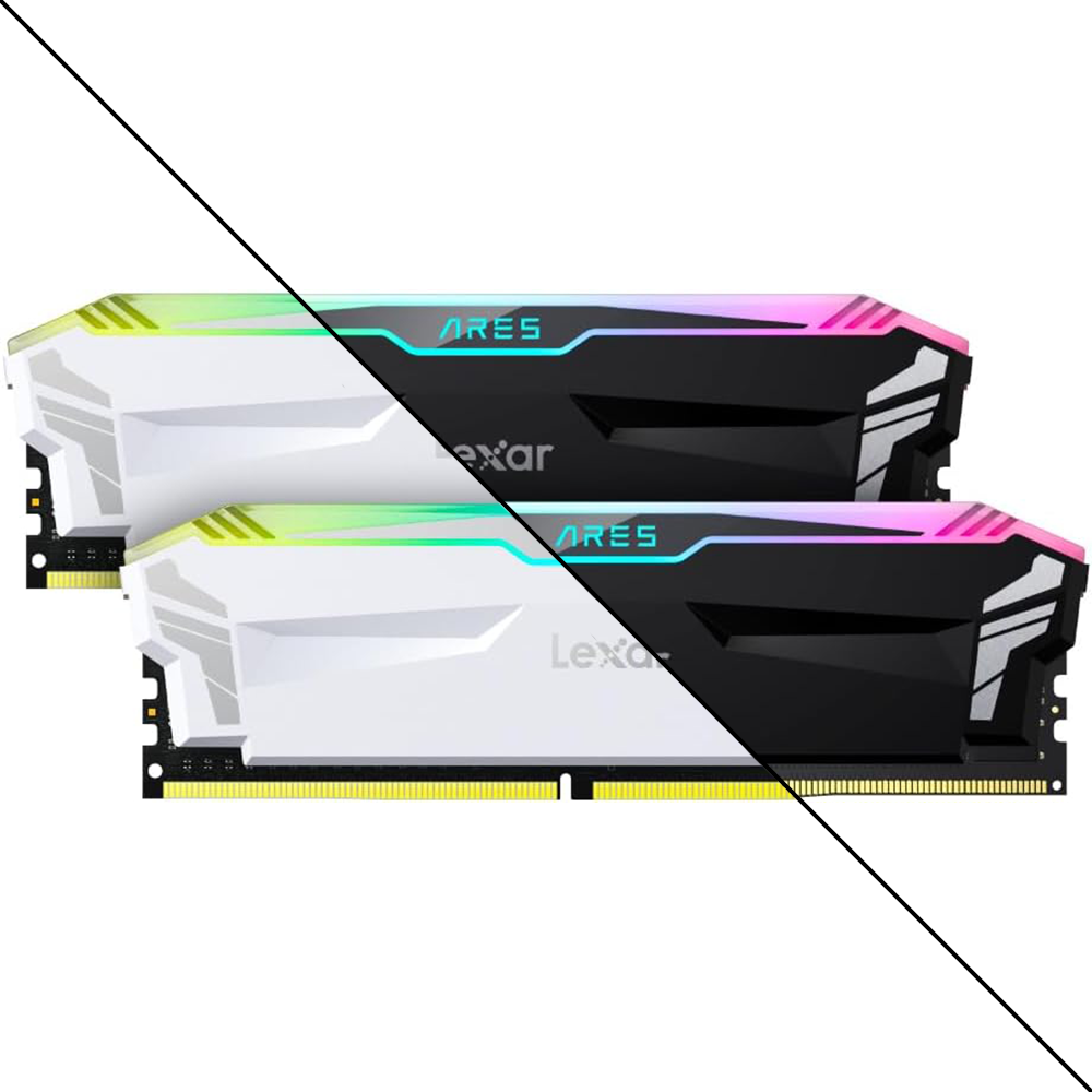 رم کامپیوتر لکسار Ares RGB DDR5 32GB Dual 6400MHz CL32 - 3