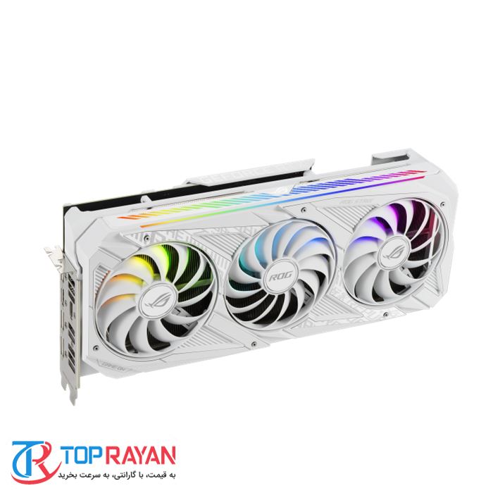 کارت گرافیک ایسوس ROG STRIX GeForce RTX3070 8G WHITE Edition - 6