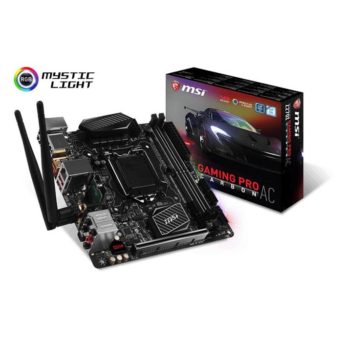 مادربرد ام اس آی مدل Z270I GAMING PRO CARBON AC