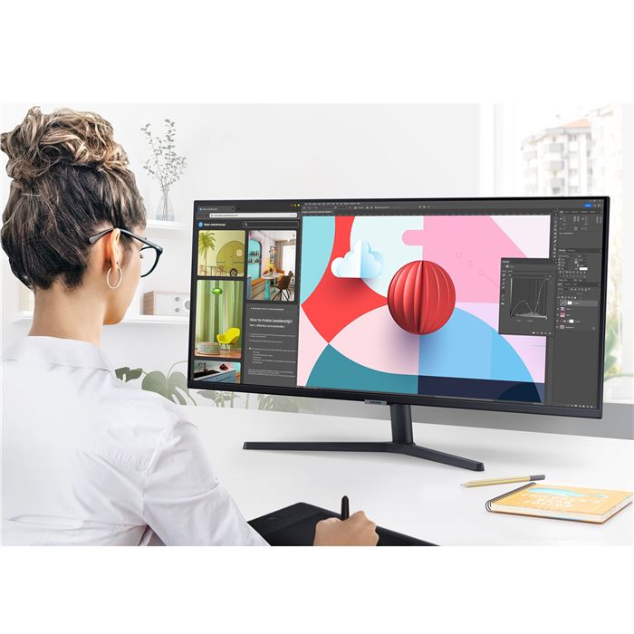 مانیتور مخصوص بازی سامسونگ مدل LS34C500 سایز 34 اینچ - 11