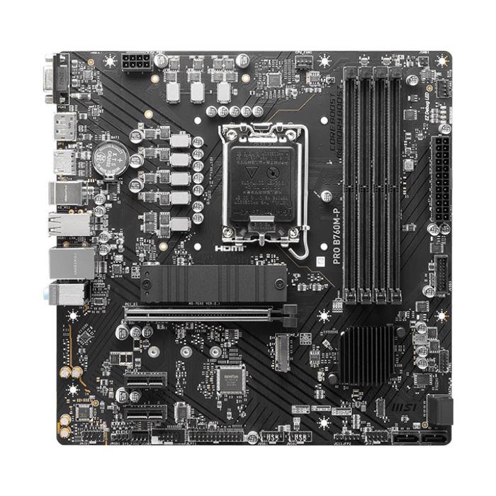 مادربرد ام اس آی مدل PRO B760M-P DDR5 - 2