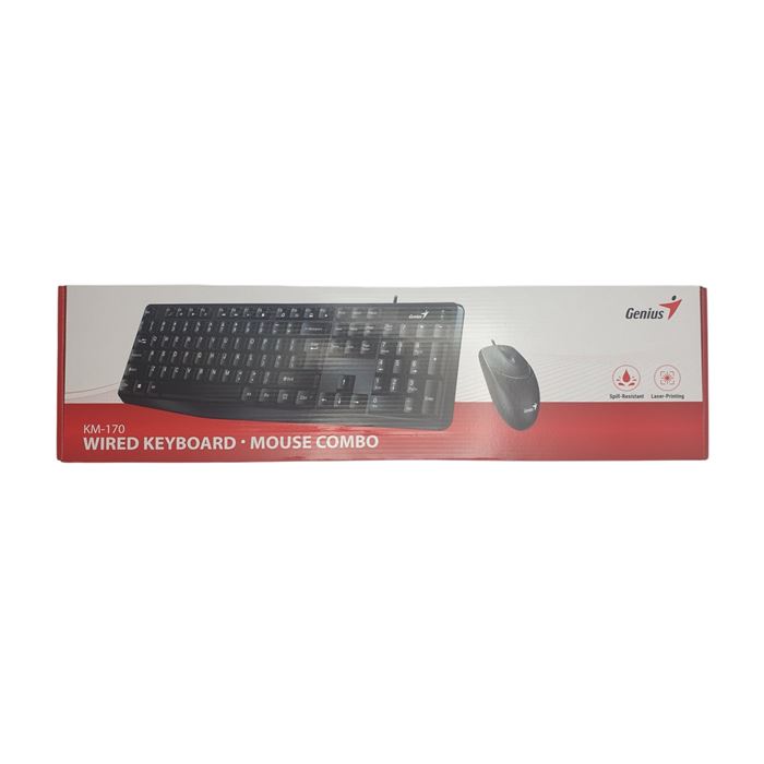 کیبورد و ماوس جنیوس مدل KM-170 - 8