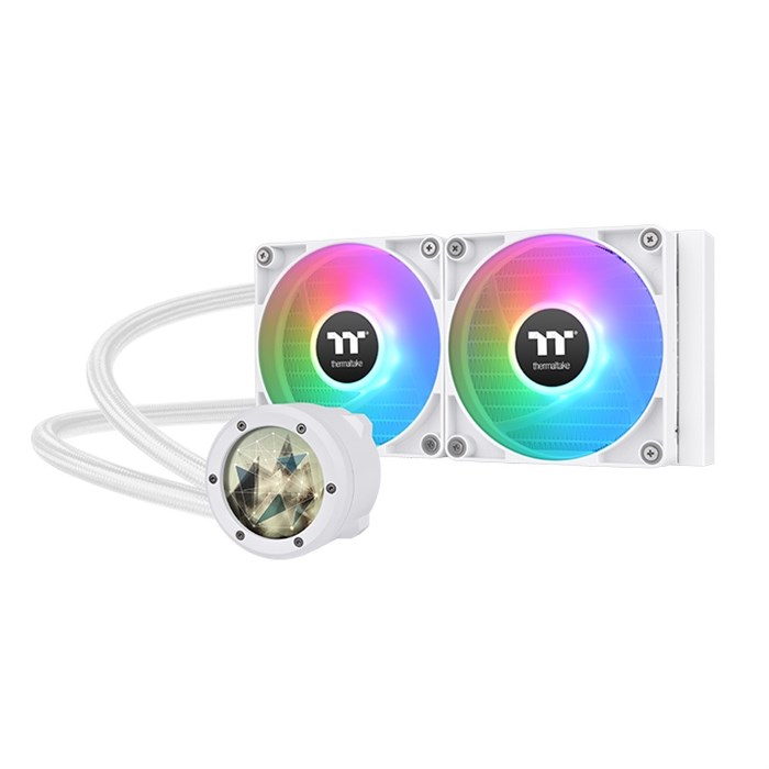 خنک کننده مایع پردازنده ترمالتیک مدل TH240 V2 Ultra ARGB Sync Snow Edition