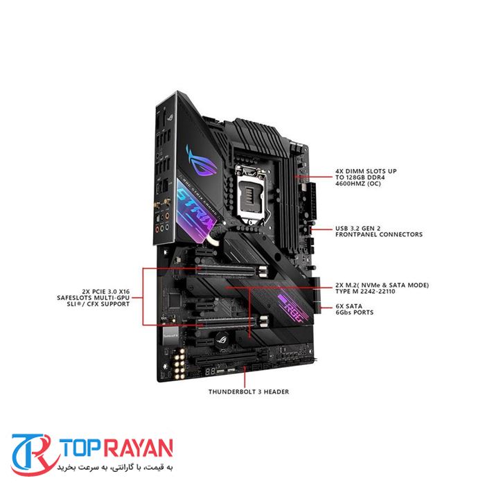 مادربرد ایسوس مدل ROG STRIX Z۴۹۰-E GAMING - 5