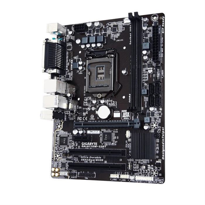 مادربرد گیگابایت مدل GA-H110M-S2PT DDR4 سوکت 1151 - 5