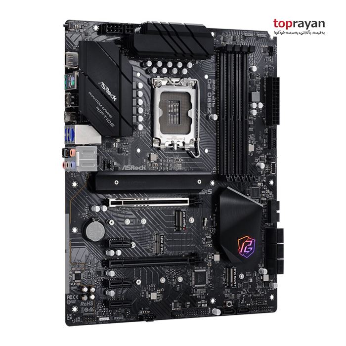 مادربرد ازراک مدل Z690 PG Riptide سوکت 1700 - 3