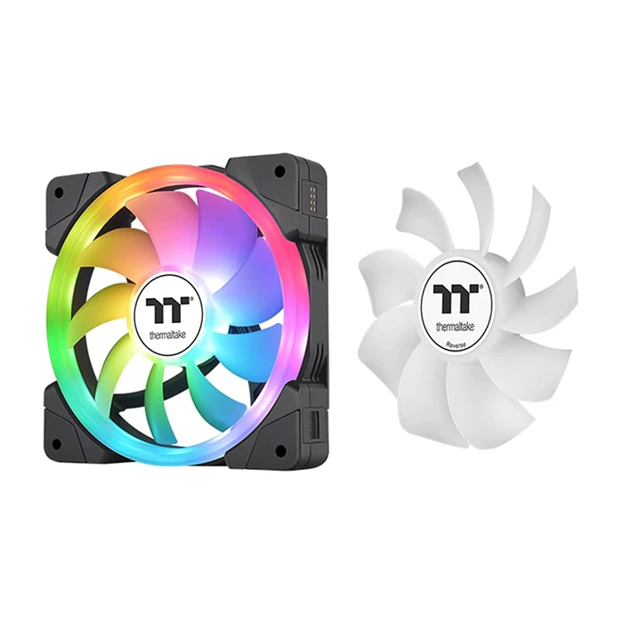 فن کیس ترمالتیک مدل SWAFAN EX12 ARGB PC Cooling Fan TT Premium Edition پک 3 عددی - 2