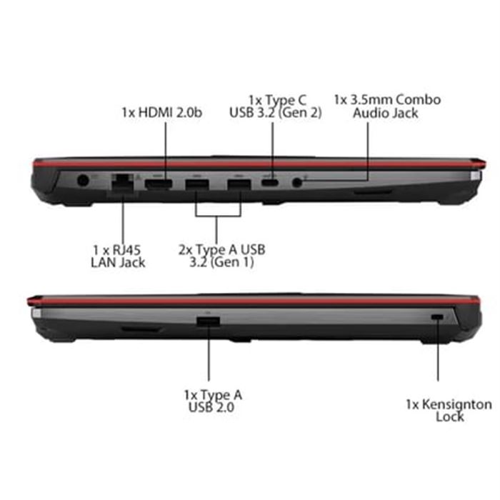 لپ تاپ ایسوس 15.6 اینچی مدل FX506LH پردازنده Core i5 10300H رم (orginal) 16GB حافظه 512GB SSD گرافیک 4GB - 6