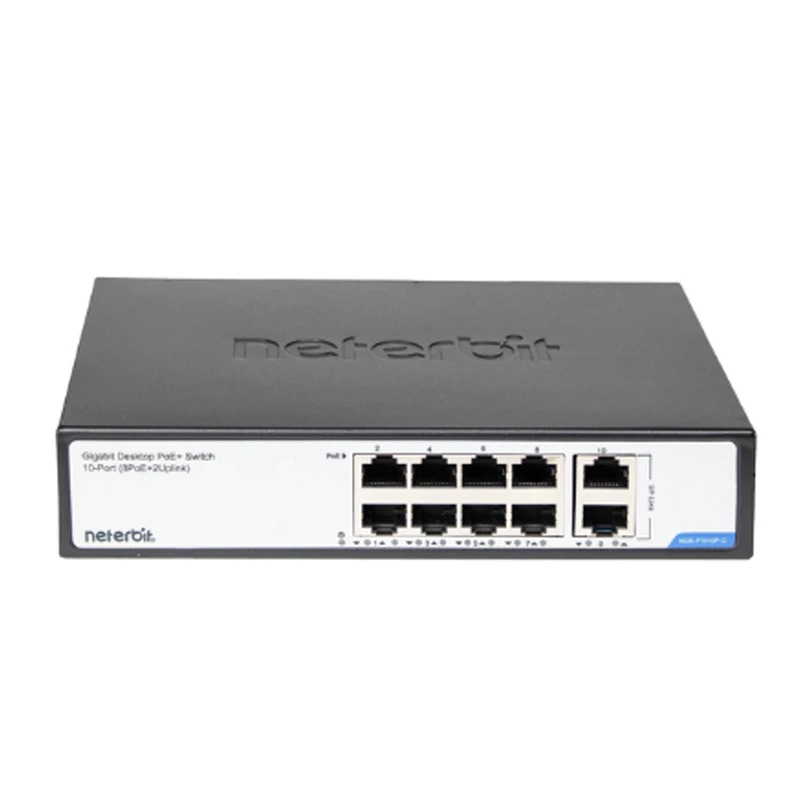 D-link DGS-F1010P-A 10-port 10/100/1000Base-T Unmanaged Long Range 250m PoE+ Surveillance Switch 