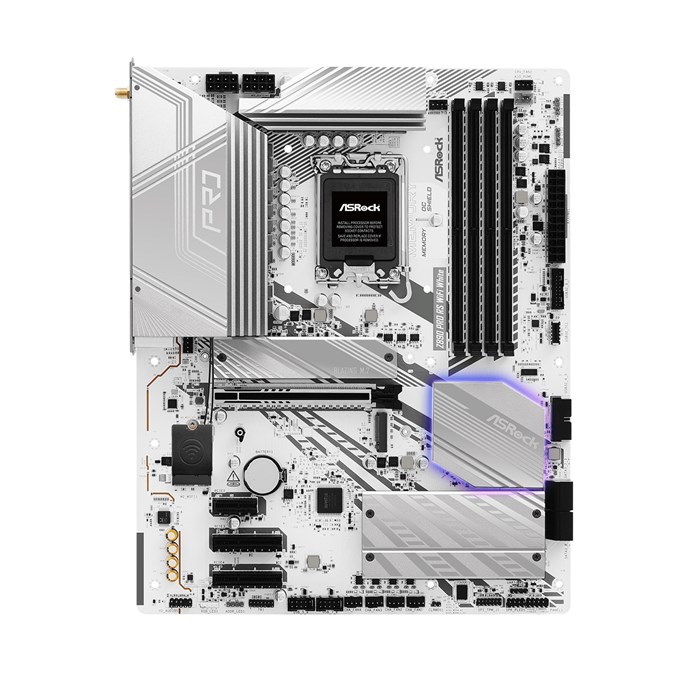مادربرد ازراک سفید مدل Z890 Pro RS WiFi - 2