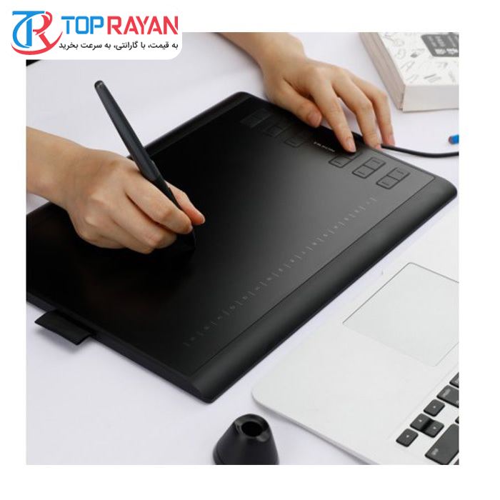 تبلت گرافیکی و قلم نوری هوئیون مدل H1060P - 3