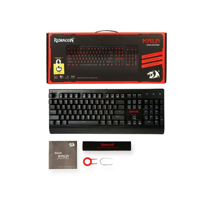 کیبورد مخصوص بازی ردراگون مدل K557 RGB - 4