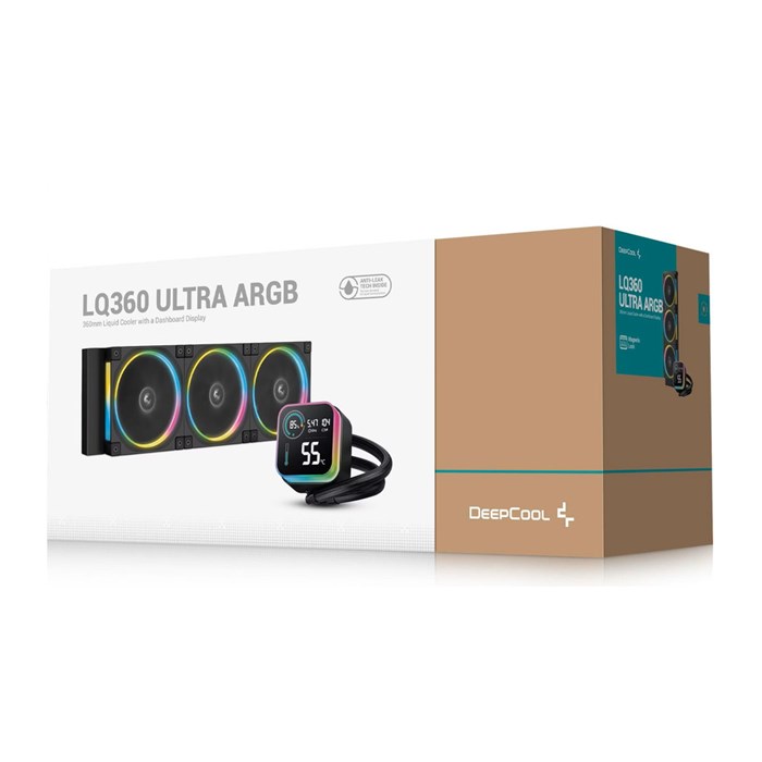 فن مایع پردازنده دیپ کول مدل LQ360 ULTRA ARGB - 3