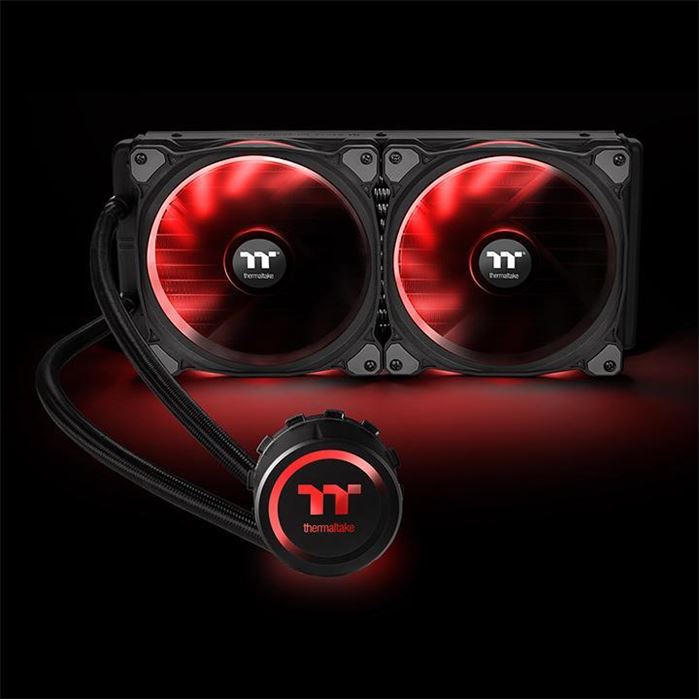 خنک کننده مایع پردازنده ترمالتیک مدل Floe Riing RGB 280 TT Premium Edition - 3