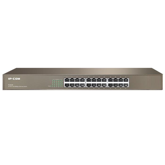 سوییچ 24 پورت 10/100 آی پی کام مدل F1024