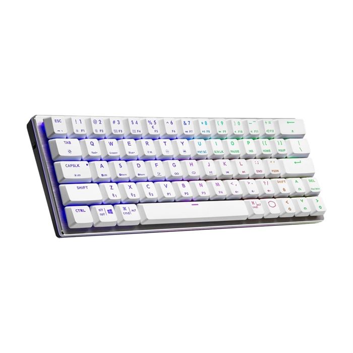 کیبورد گیمینگ کولر مستر سفید مدل SK622 GKTR1 - 5
