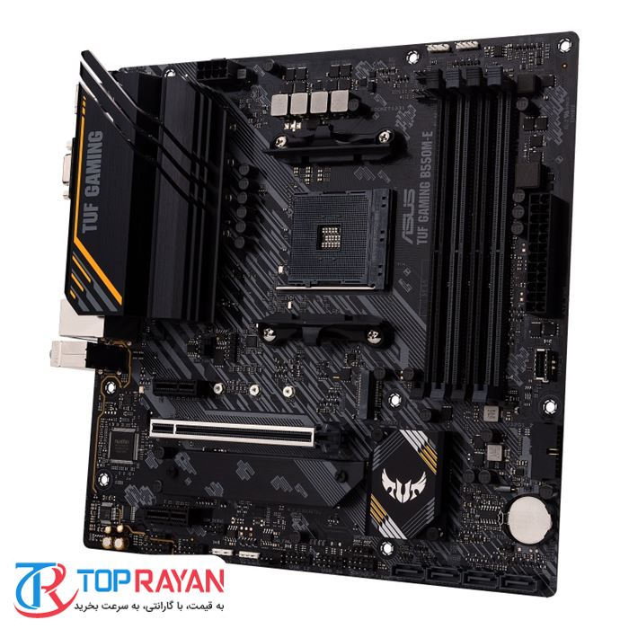 مادربرد ایسوس مدل TUF GAMING B550M-E سوکت AM4 - 3