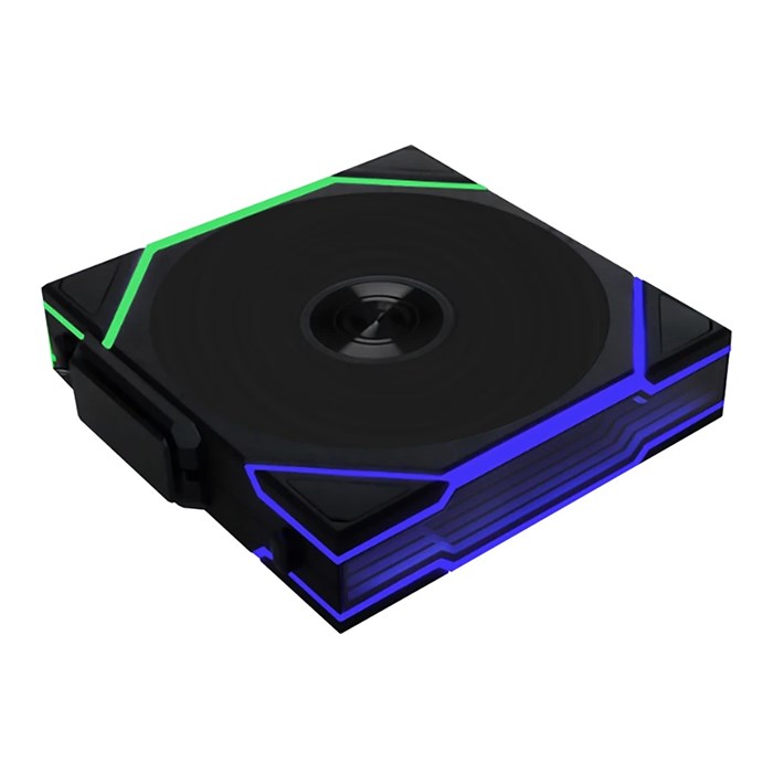 فن کیس لیان لی UNI FAN TL120 Wireless بسته 3 عددی مشکی - 2