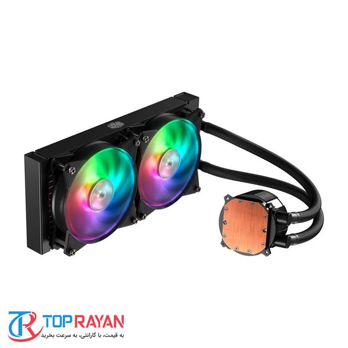 فن خنک کننده پردازنده کولرمستر مدل ام ال ۲۴۰ آر آر جی بی - 4