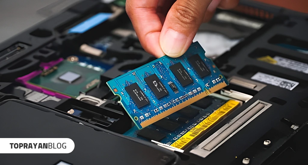 مراحل تشخیص تعداد اسلات رم لپ تاپ