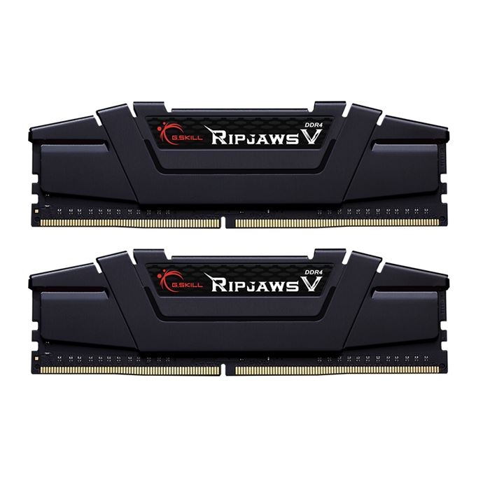 رم کامپیوتر RAM جی اسکیل دو کاناله مدل RipjawsV DDR4 4000MHz CL18 Dual ظرفیت 32 گیگابایت