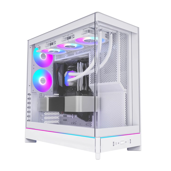 کیس سفید مونتک مدل MONTECH HS02 PRO WHITE - 2