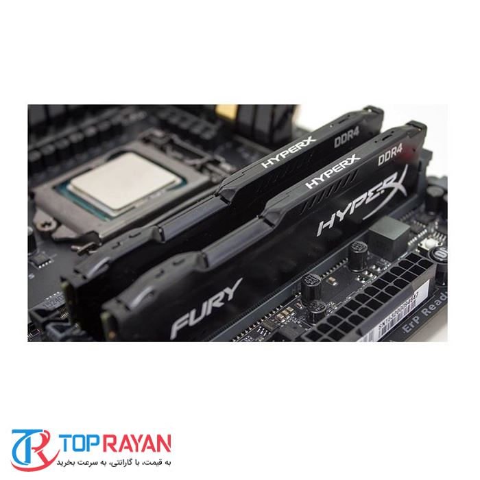 رم کینگستون HyperX FURY با حافظه 8 گیگابایت فرکانس 2400 مگاهرتز - 2