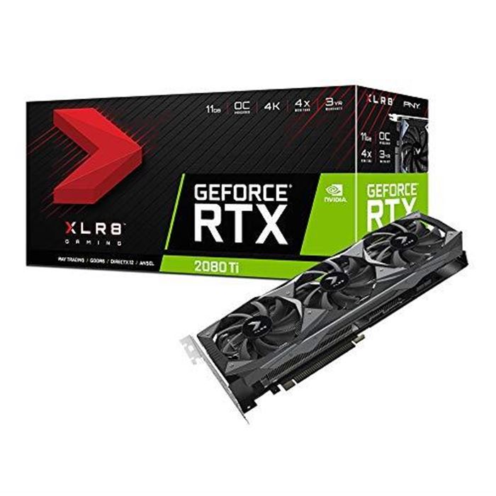 کارت گرافیک پی ان وای مدل GeForce RTX ۲۰۸۰ Ti ۱۱GB XLR۸ با حافظه ۱۱ گیگابایت - 3
